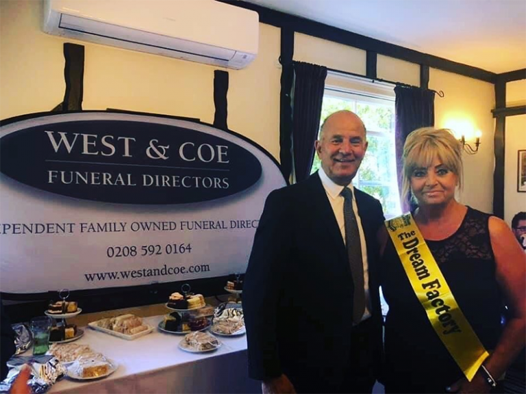 West & Coe charity presentation » The Dream Factory
