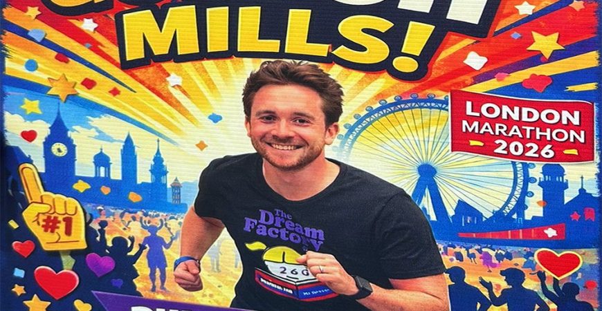 John at the London Marathon, 2026