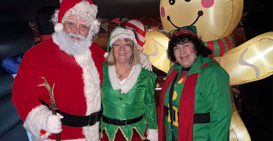 Father Christmas and Elves